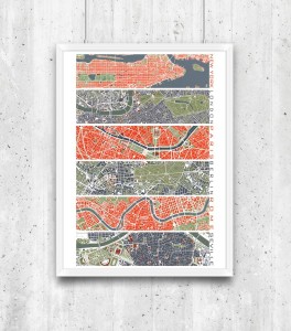 Six Cities - plany miast