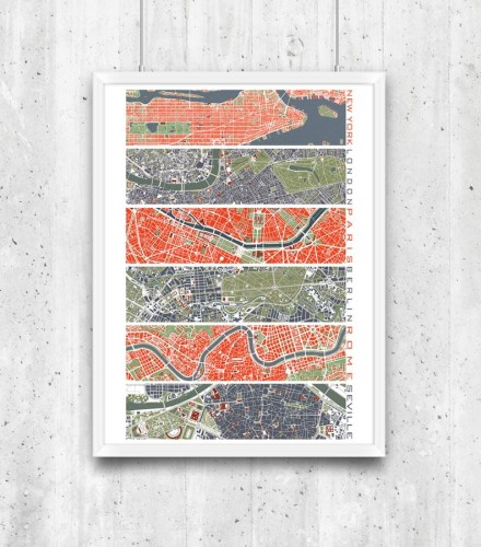 Six Cities - plany miast