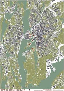 Stockholm - plan miasta