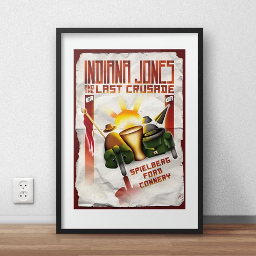Indiana Jones And The Last Crusade - plakat