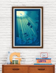 Scuba Diving - plakat