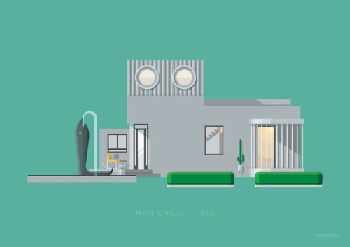Mon Oncle - plakat