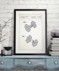 Star Wars - TIE Fighter - plakat