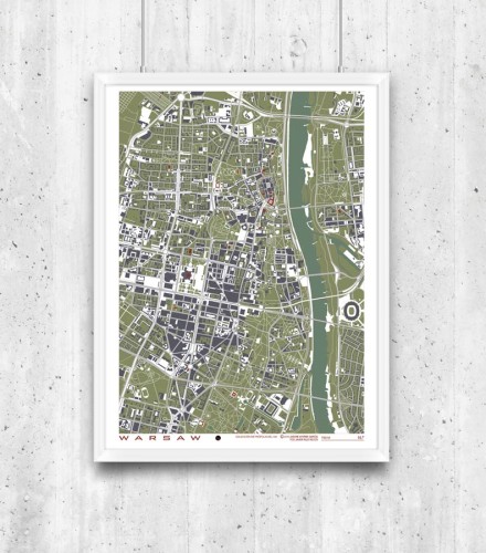 Warszawa - plakat