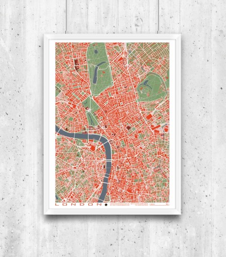 London - plakat