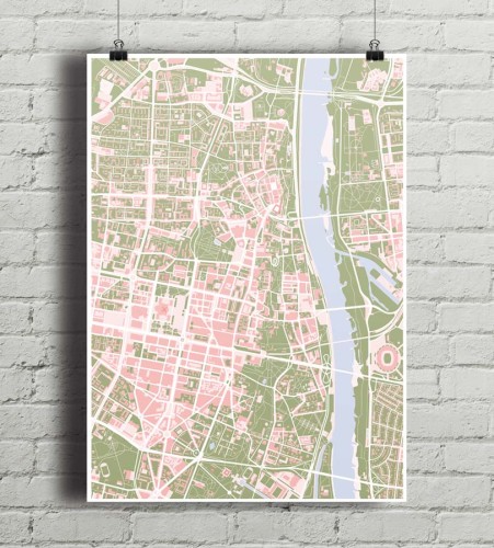 Warszawa - plakat