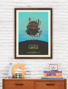 Howl's Moving Castle - plakat